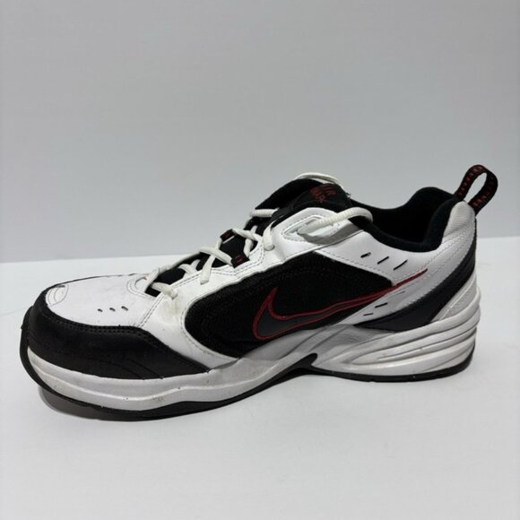 Nike Men’s Air Monarch IV Training Shoes White/Black, Size 11 EEEE main image 5